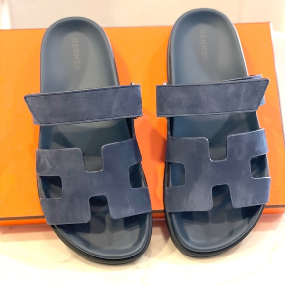 SOLD! 🎉🎉Hermes Chypre size 38 Bleu Celeste NWT - Picture 7 of 13